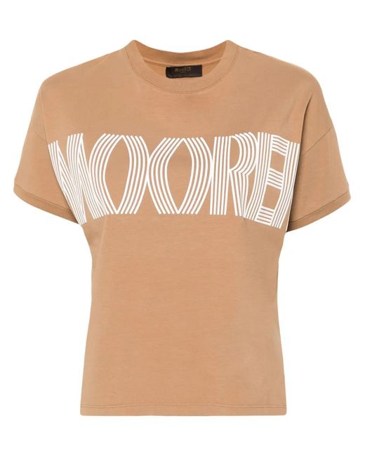 Moorer Natural Olisa-Jfl Jersey T-Shirt