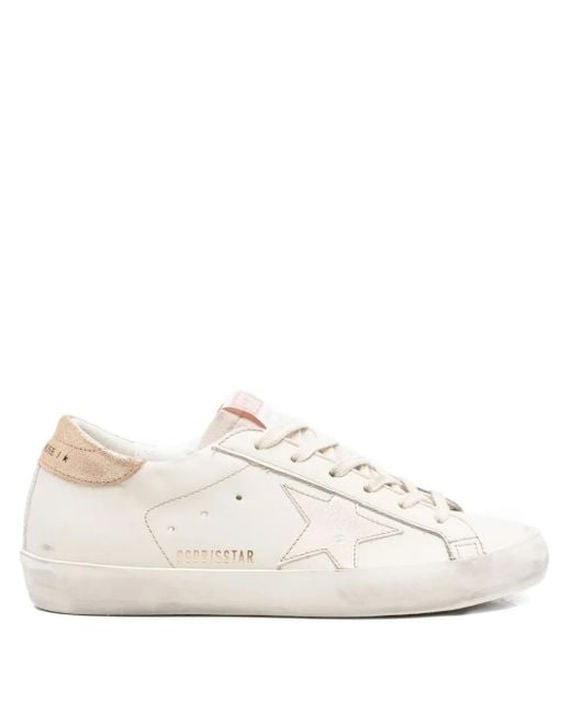 Golden Goose Deluxe Brand White Baskets Super Star