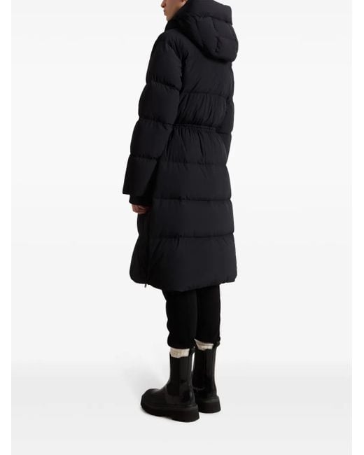 Woolrich Black Quilted Puffer Parka