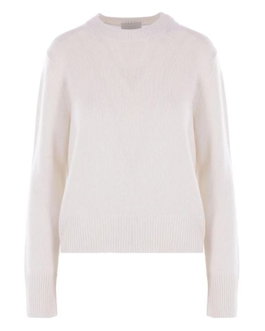 Pull En Cachemire Allude en coloris White