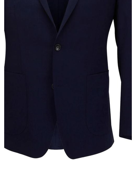 Atelier Munro Blue Blazer for men