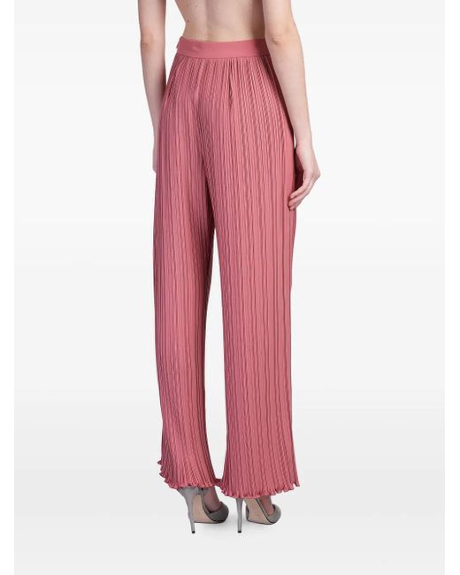 Lanvin Pink High-Waisted Trousers