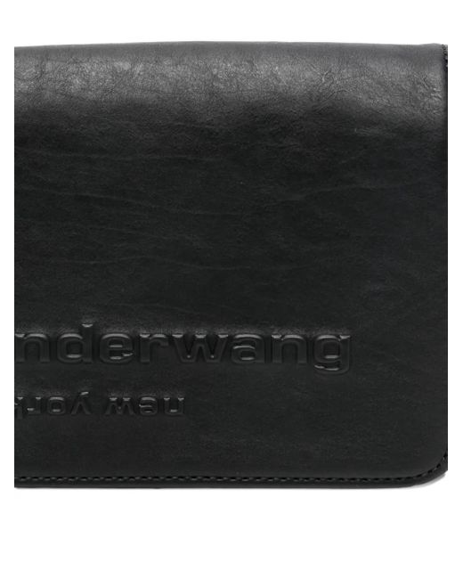 Alexander Wang White Punch Flap Crossbody