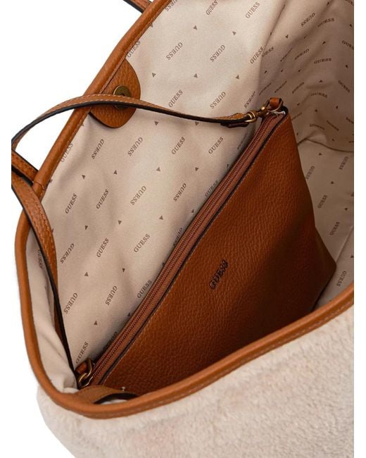 Guess Natural Victtoria Tote Bag