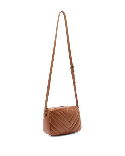 Liu Jo Brown Small Quilted Cross Body Bag