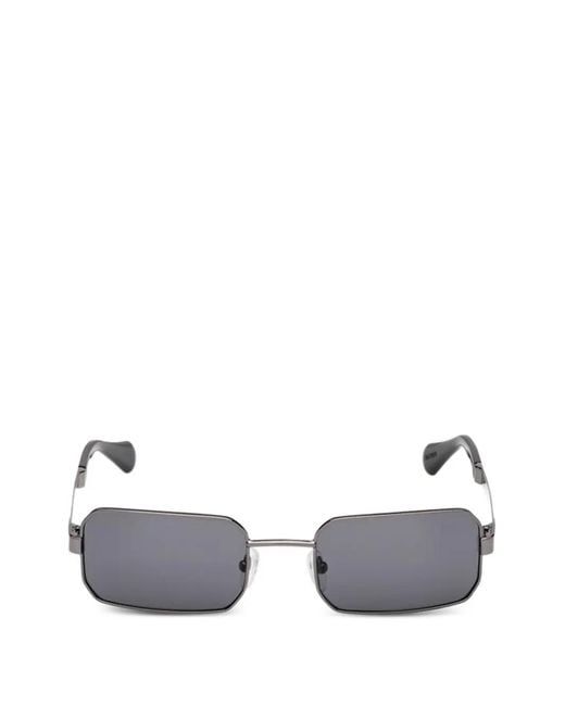 MAX&Co. White Rectangle-Frame Sunglasses