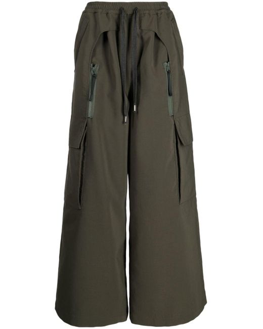 Yoshio Kubo Temple Multi-pocket Trousers in Green for Men | Lyst