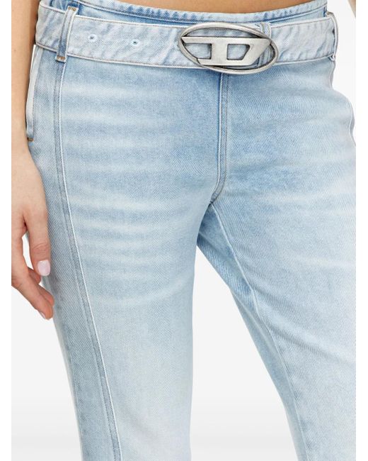 DIESEL Blue Bootcut And Flare Jeans D-Ebbybelt 0Jgaa