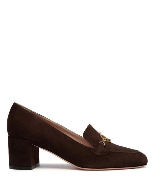 Bally Brown Daily Emblem Pumps