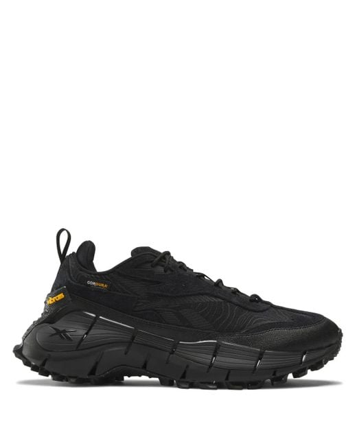 Reebok Black Zig Kinetica 2.5 Edge Sneakers