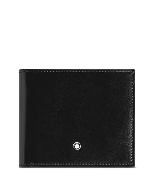 Montblanc Black Meisterstück 8Cc Wallet for men