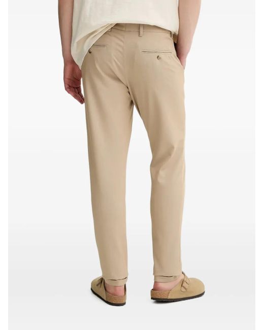 Les Deux Blue Como Light Button-Fly Trousers for men