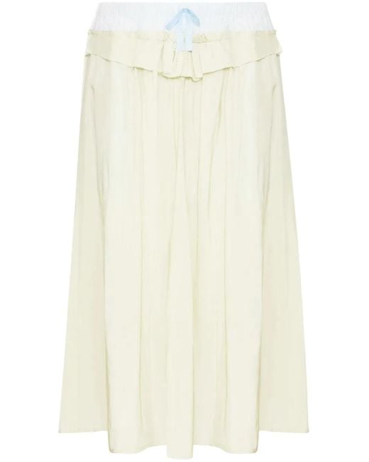 Maison Margiela ポプリン スカート Natural