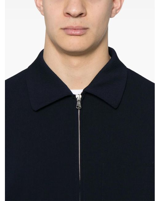 Barena Blue Zaleto Folco Jacket for men