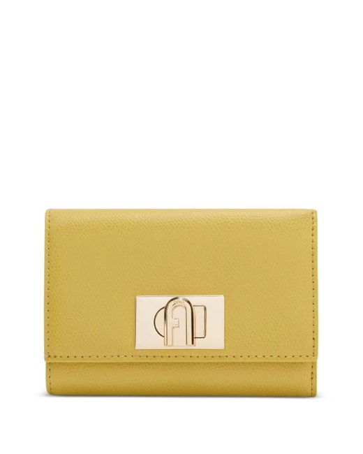 Furla Yellow 1927 Twist-Lock Wallet