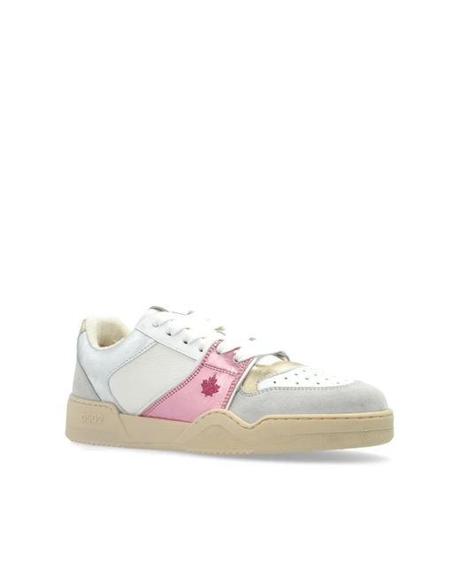 Sneakers Spiker di DSquared² in Pink