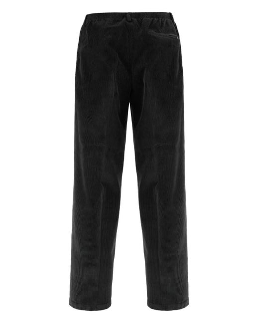 Cellar Door Black Corduroy Trousers for men