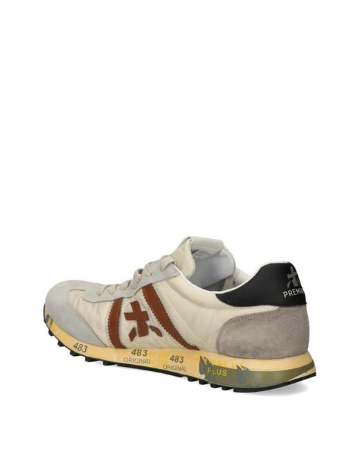 Premiata White Lucy Sneakers for men
