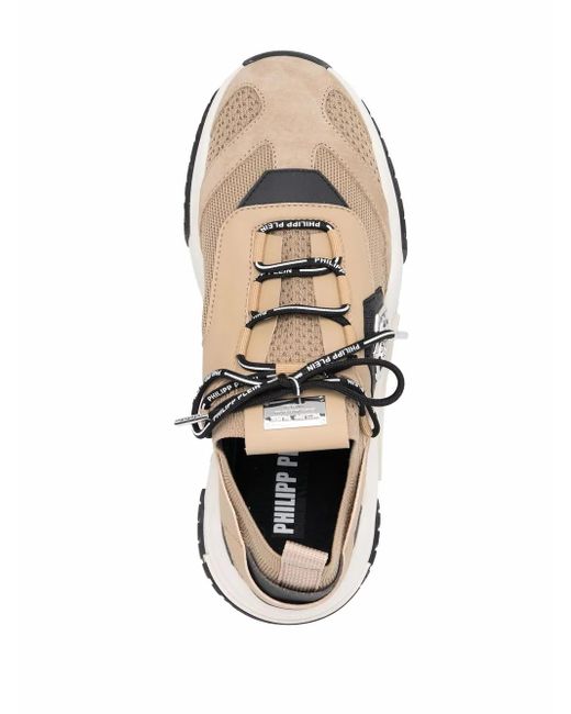 Philipp Plein White Predator Low-Top Sneakers