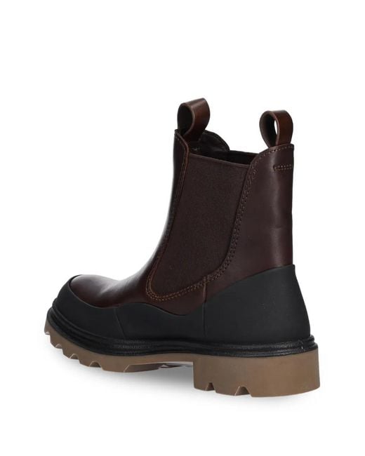 Stivaletti Grainer di Ecco in Brown