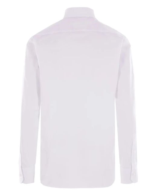 Zegna White Trofeo Shirt for men