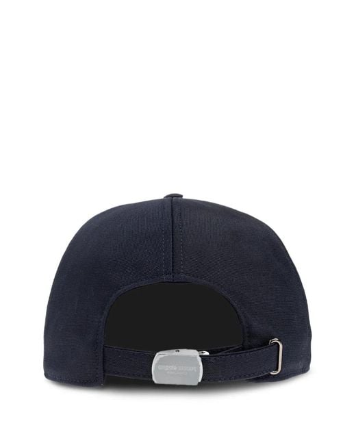 Giorgio Armani Blue Casquette À Plaque Logo for men