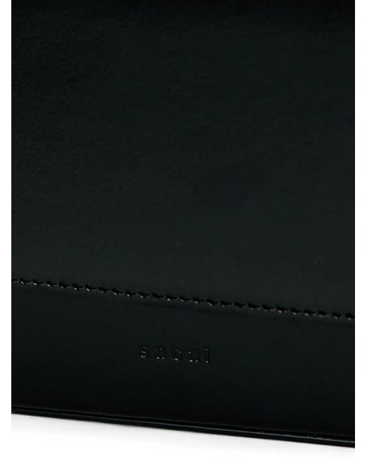Sacai Black Watch Belt Shoulder Bag