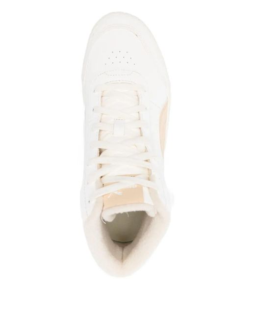 PUMA White Carina Mia Sneakers
