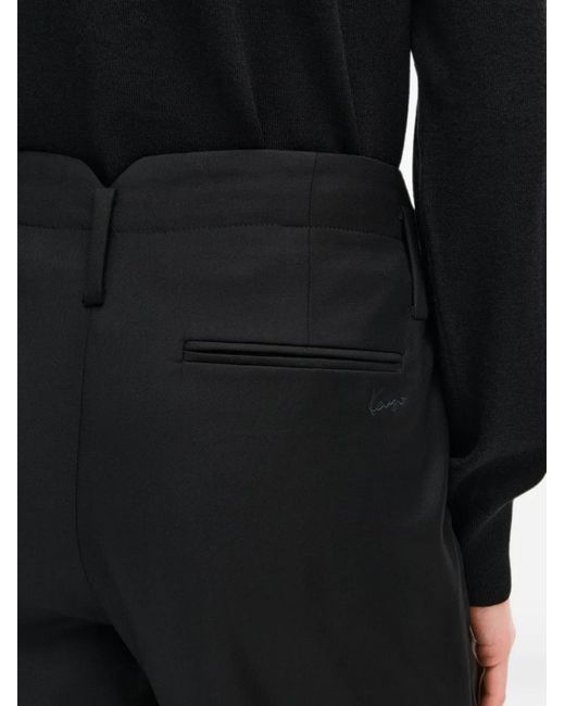 KENZO Wollen Pantalon in het Black