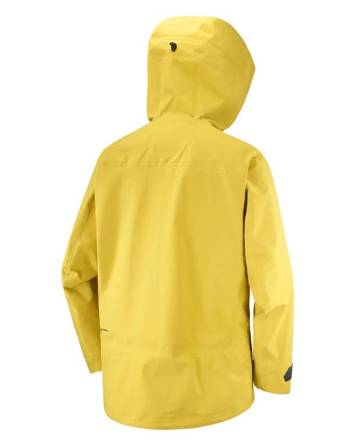 Giacca Absolute 3L Con Cappuccio di Salomon in Yellow da Uomo