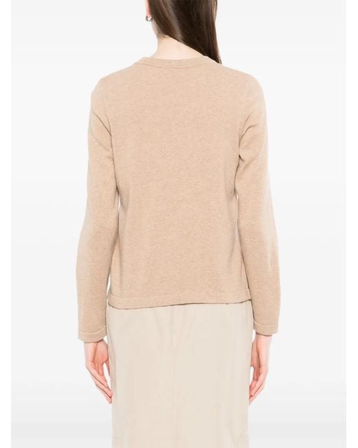 N.Peal Cashmere Natural Hallie Jumper