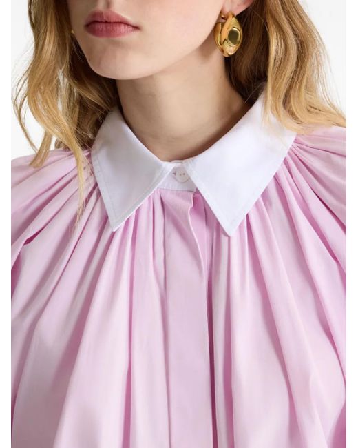 Patou ロングスリーブ ブラウス Pink