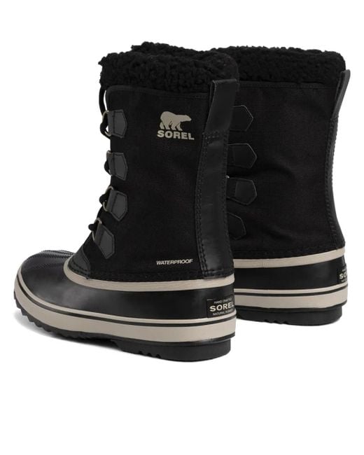Sorel Black Winter Carnival Hiking Boots