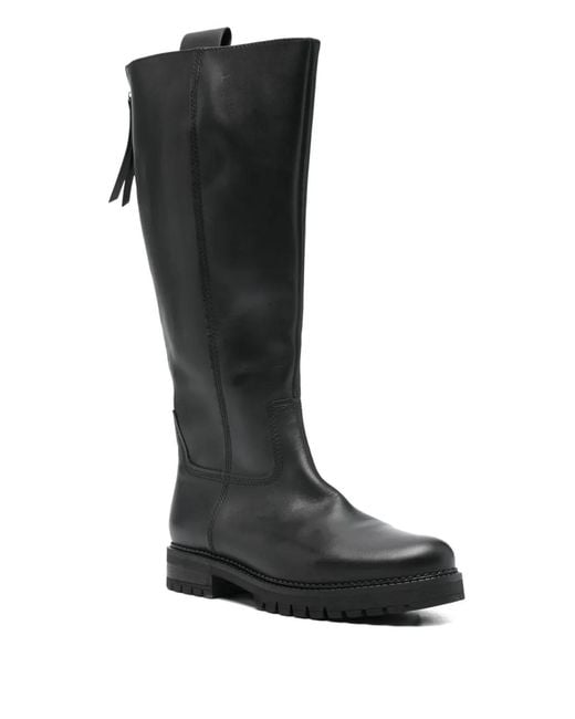 Gabor Black Leather Boots