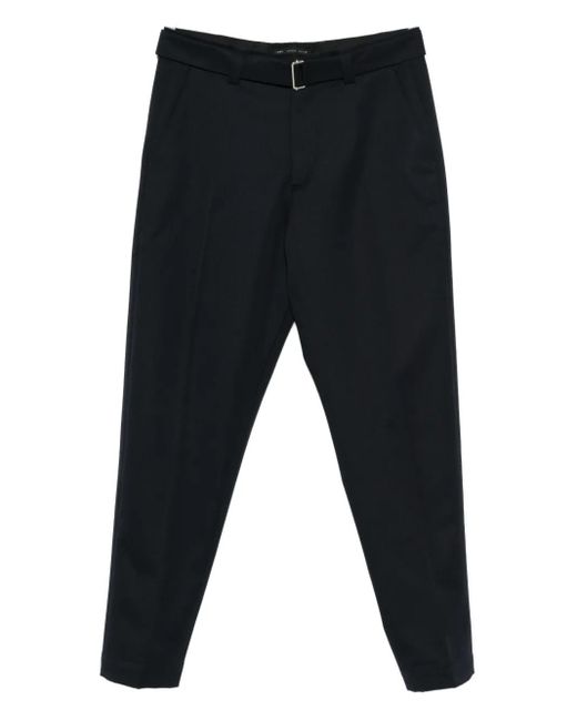 Low Brand Ausgestellte Hose mit Schnalle in Black für Herren