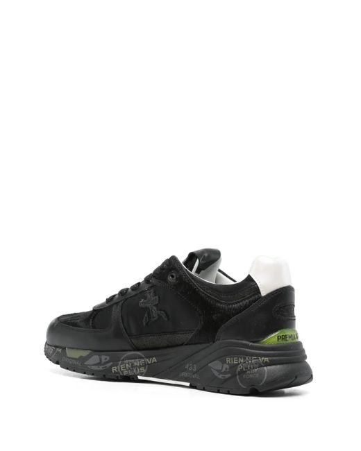 Premiata Black Mased 7066 Sneakers
