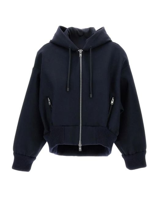 Simone Rocha バイカラーデニムジャケット Blue
