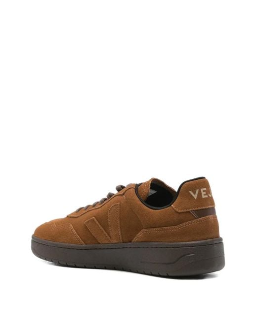 Veja Brown V-90 Suede Sneakers for men