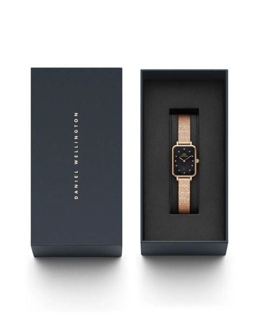Montre Quadro 20X26 Pressed Studio Daniel Wellington en coloris Black