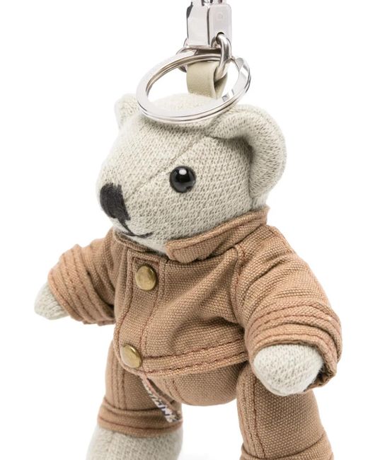 Burberry Metallic Thomas Bear Keyring for men