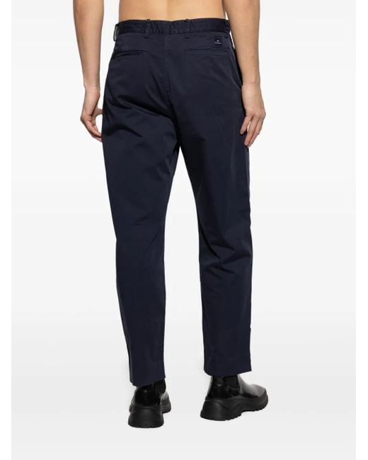 Paul Smith Blue Pleated Trousers for men