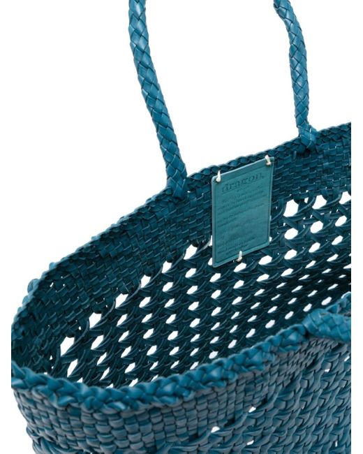 Dragon Diffusion Blue Cannage Kanpur Tote Bag
