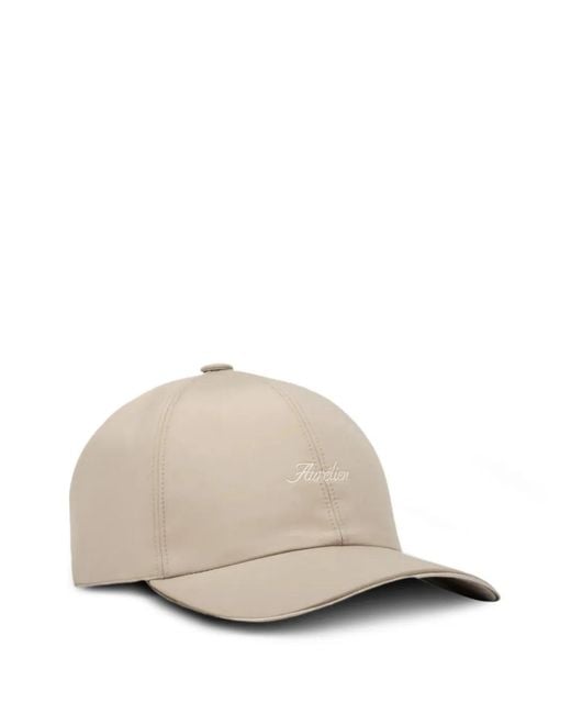 Aurélien White Logo-Embroidered Technical Cap for men