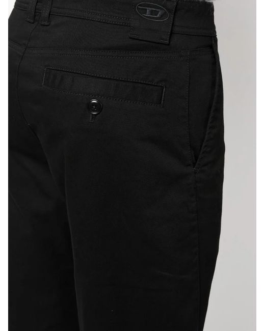 DIESEL Black P-Dean Slim-Cut Jeans for men