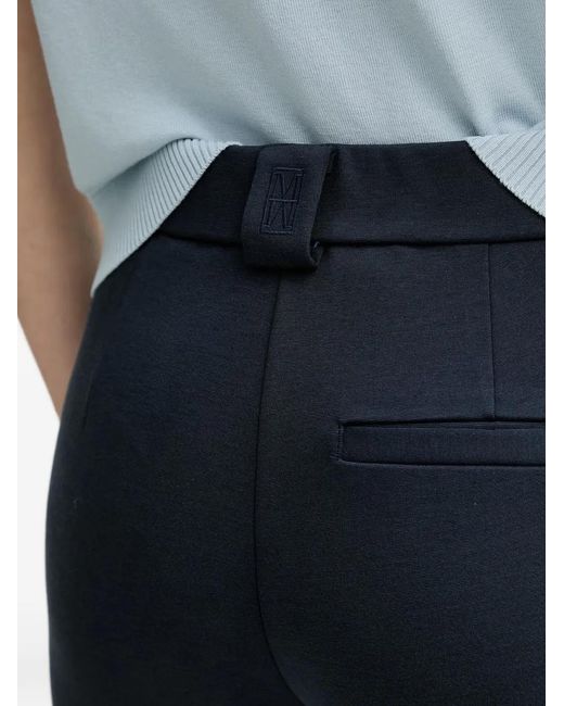 Marc O' Polo Blue Cropped Flared Trousers