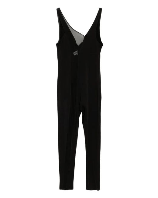 Tessitura Body Couture Split ジャンプスーツ Black