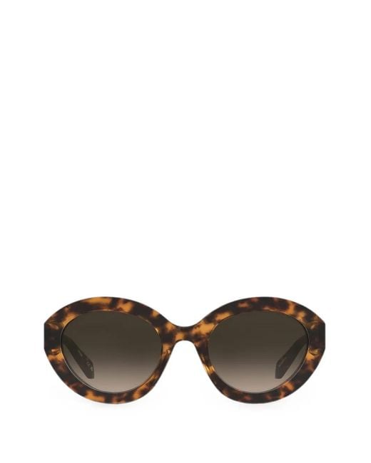 Moschino Brown Cat-Eye Sunglasses