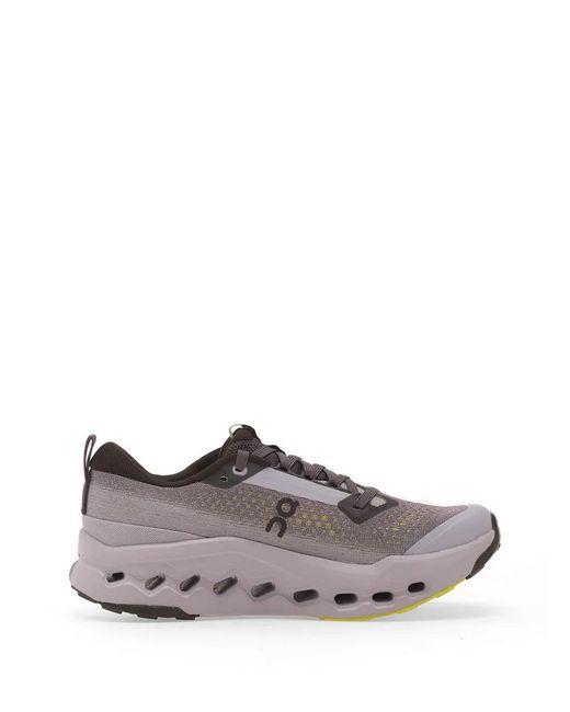On Shoes Gray Cloudsurfer Trail 2 Sneakers