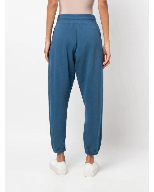 Ralph Lauren Blue Embroidered Logo Sweatpants