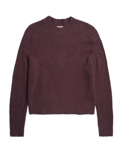 メンズ Norse Projects クルーネック セーター Purple